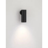 Minimalistyczna lampa ścienna VALLERO LE45628 na przedpokój czarny