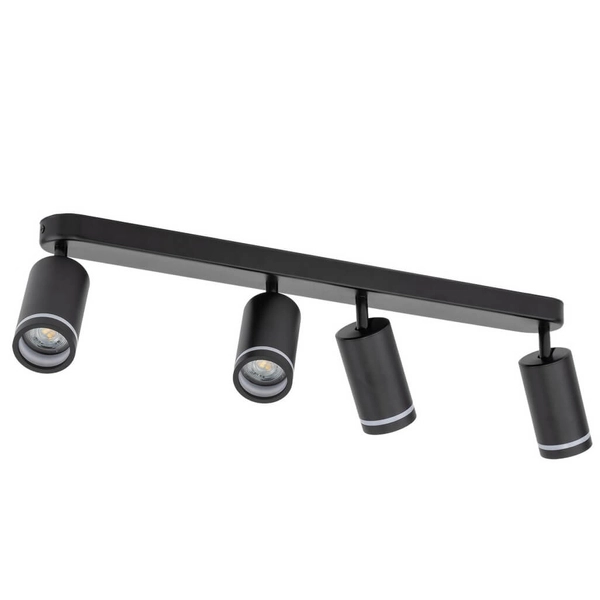 Sufitowa lampa do sypialni Jet 6916 sople z regulacją czarna