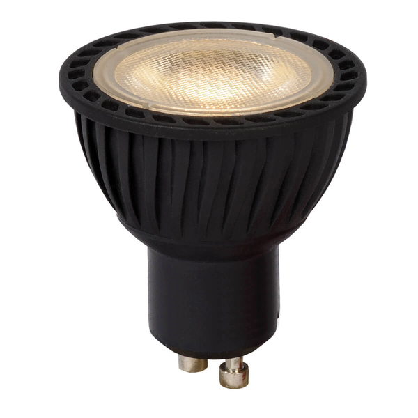 Żarówka LED 49006/05/30 Lucide GU10 5W 3000K 320lm ściemniana czarna