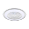 Sufitowy wentylator z pilotem Zephyr biała ML1515 1xLED 48W 3000-6000K CCT