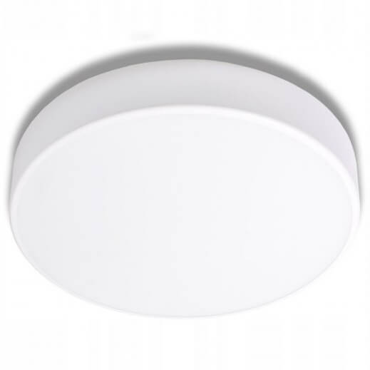Biała lampa sufitowa 137623622020 okrągły plafon do pokoju z czujnikiem