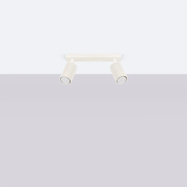 Podwójna lampa suiftowa KARBON SL.1599 tubki beżowe