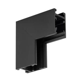 Łącznik natynkowy do szyn 1-obwodowych 11728 czarny