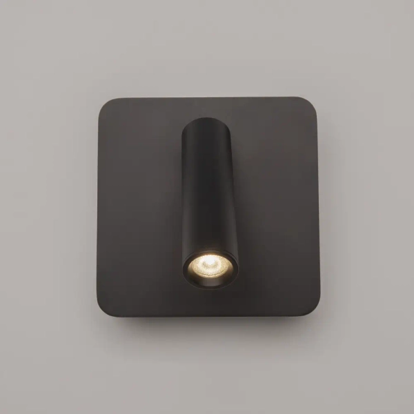 Kinkiet lampa ścienna Los 176 C175-WL-01-6W-B LED 9W 3000K czarna