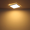 LAMPA sufitowa SAPANA 41563-18B Globo kwadratowa LED 18W 3000K do łazienki IP44 czarna
