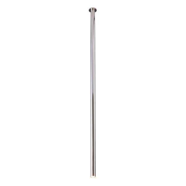 Wpuszczana LAMPA sufitowa ALHA T 9107 Shilo metalowa OPRAWA do zabudowy sopel tuba chrom