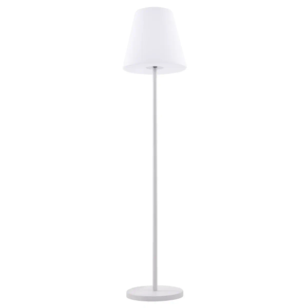 Podłogowa lampa Havana AZ4663 Azzardo stożek do sypialni biała