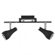 Plafon LAMPA sufitowa KINGA 03252 Ideus metalowa OPRAWA listwa KINKIET ścienny reflektorki czarne