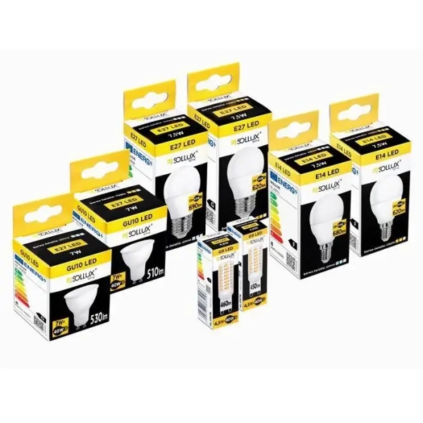 Żarówka ledowa G9 SL.0975 T18 4000K biała neutralna 4,5W 460lm