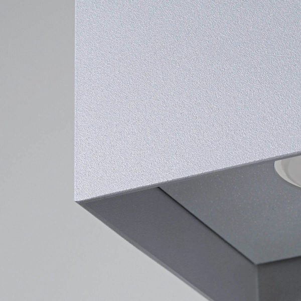 Plafon Hati SL.1278 bloczek kwadratowy do salonu szary