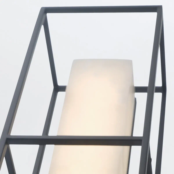 Kinkiet prostokątny Blakley QN-BLAKLEY-L-BK LED 20W 3000K IP44 czarny