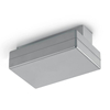 Zasilacz do szyn z przełącznikiem Duoline 701187 Trio srebrny