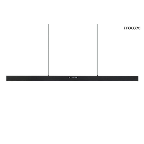 Wisząca lampa liniowa Liner MSE1501100312 Moosee LED 32W regulacja barwy czarna