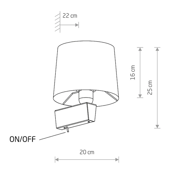 LAMPA ścienna CHILLIN 8198 Nowodvorski abażurowa OPRAWA klasyczny kinkiet zielony złoty czarny