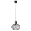 Zwis lampa salonowa GILA 365790132 Trio koszyk kula loft czarny