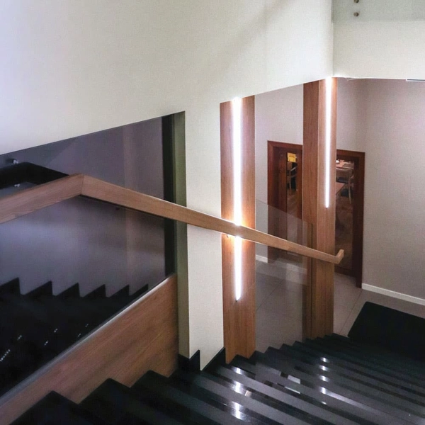 Lampa wpustowa liniowa Lupinus 2120014202-1 Elkim LED 40W 4000K biała