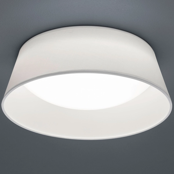 LAMPA sufitowa PONTS R62871201 RL Light abażurowa OPRAWA okrągła LED 14W 3000K plafon biały