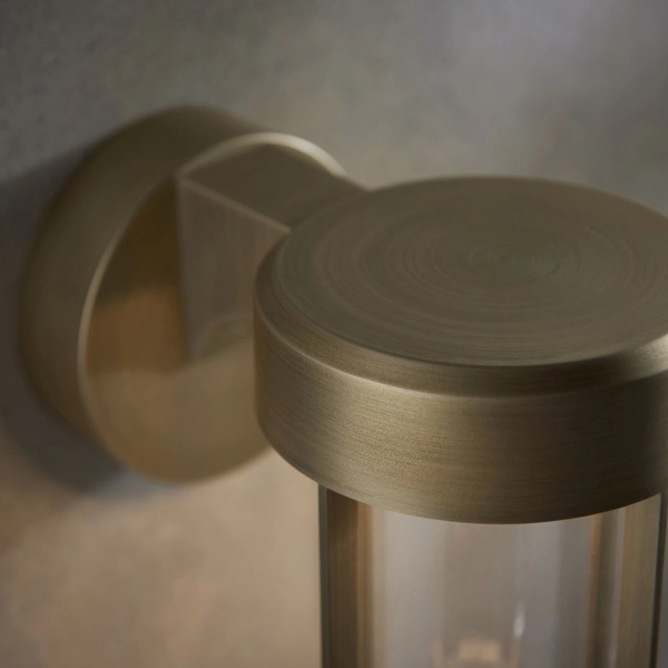 Elewacyjny kinkiet L&-192856 Light& LED 8W 2700K loft IP44 złoty