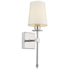 Kinkiet LAMPA ścienna CASOLI LP-2118/1W CHROM Light Prestige abażurowa OPRAWA klasyczna kremowa
