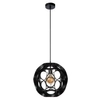 Lampa wisząca kula Hannelore 10423/40/30 metal czarna