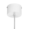 Lampa wisząca Diverso ST-10055P white Step kopuła nad stół biała