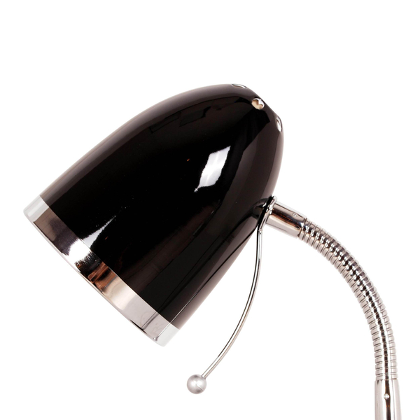 Stołowa lampa stojąca Kajtek  K-MT-200 z regulacją czarna
