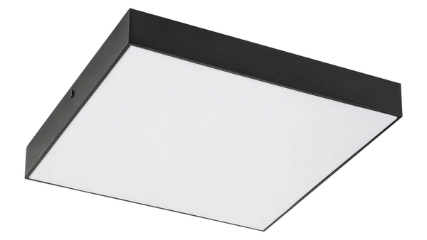 Plafoniera LAMPA łazienkowa TARTU 7900 Rabalux kwadratowa OPRAWA plafon LED 24W 2800K - 6000K sufitowy metalowy IP44 czarny