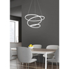 Pofalowana lampa wisząca NEMENIA DL131-37051 RL Light LED 36W 4000K biały