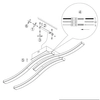 Przysufitowe listwy czarne Route R62473132 plafon LED 5W 3000K