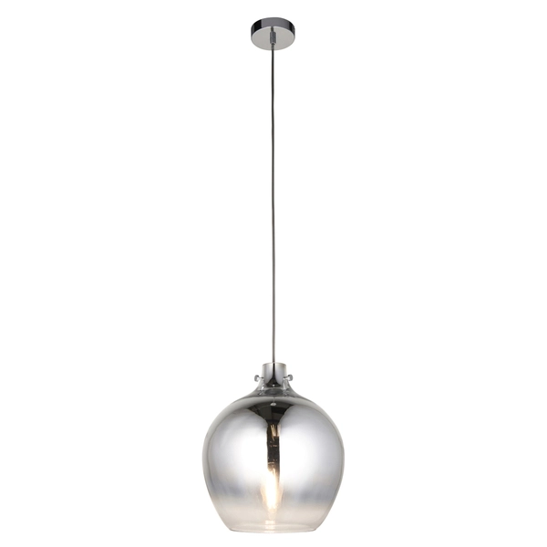 Lampa kula wisząca L&-196442 Light& szkło lustrzane chrom ombre