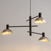 Lampa wisząca nad stół Artis 40567 Sigma potrójna jadalniana czarna złota