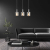 Kaskada LAMPA wisząca DONATI 5250 Rabalux loftowy zwis na listwie do kuchni chrom