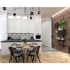 LAMPA wisząca DOBO 9038 Shilo metalowa OPRAWA modernistyczny zwis czarny