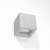 Betonowy kinkiet salonowy SL.0991 szara kostka lampa ścienna