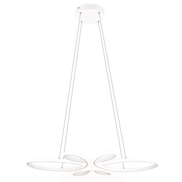 Nowoczesna lampa wisząca do salonu Fly 345619131 LED 32W 4000K biała