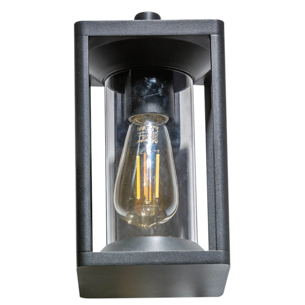 Ścienna lampa zewnętrzna Mikkel AZ4484 IP54 loftowa czarna