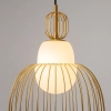 Metalowa zwisająca lampa Levitation MOD376PL-01G1 druciana mosiądz