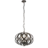 Metalowa wisząca lampa Sirolo 81750 na łańcuchu antyczna brązowa