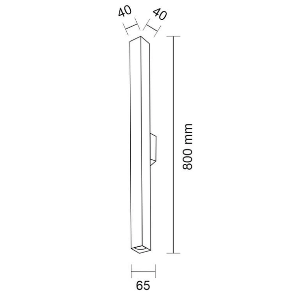 LAMPA ścienna DOHA 4703 Shilo loftowa OPRAWA metalowy kinkiet czarny