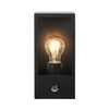 Lampa zewnętrzna na elewację Oxford PIR 94995 IP44 lampion czarny