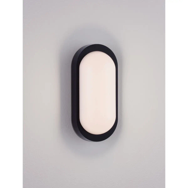 Zewnętrzny kinkiet ścienny SOVANDO LE75252 LED 11W 3000K IP65 matowy czarny