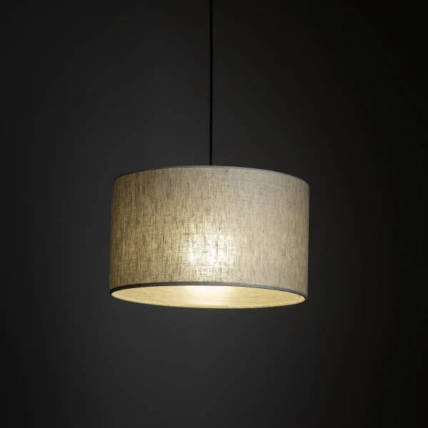 Szynowa lampa wisząca 1-fazowa Tracer 10670 z abażurem szary
