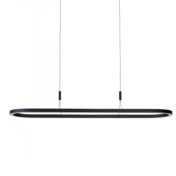 Lampa wisząca ściemnialna nowoczesna do jadalni LAYLA LED 60W 3000K AZ6758 czarna