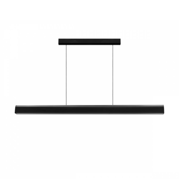 Ledowa lampa wisząca LINEA 11180102 Kaspa 40W 3000K ściemnialna belka czarna