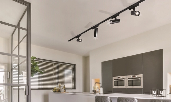 Lampa sufitowa tuba Neo AZ5127 LED 14W do systemu szynowego 1-faz czarna