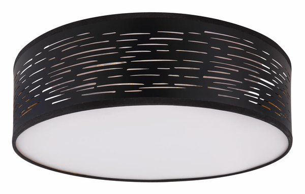 Sufitowa lampa Tunno 15342D 1 nad łóżko LED 20W 3000-4000-6000K czarna