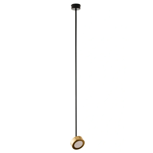 Lampa wisząca złota czarna BAR regulowana 1xGx53 reflektorek 41645