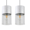 Wisząca lampa 4-płomienna Zelkova 3156 na listwie nad łóżko aluminium