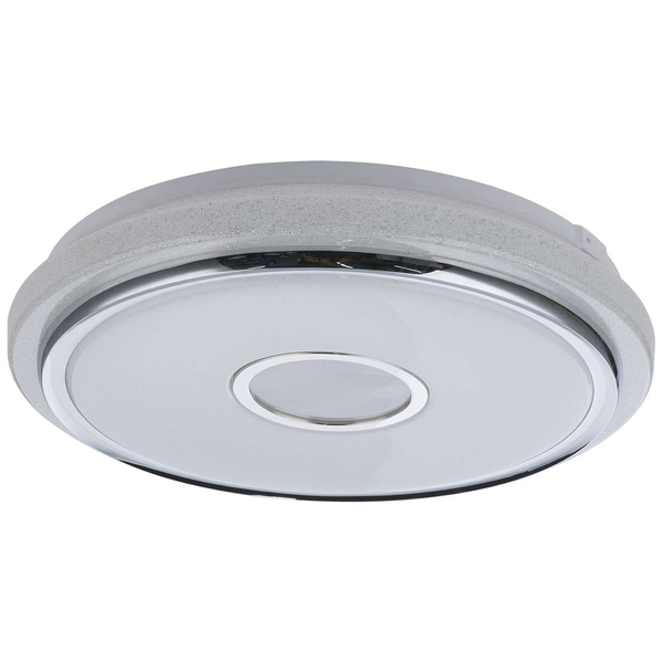Plafon LAMPA sufitowa DANI 48389-40 Globo okrągła OPRAWA natynkowa LED 40W z efektem gwiazd biała