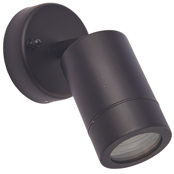 Lampa ścienna Palin 75436 Saxby regulowana do łazienki IP44 czarna